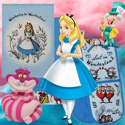 Buy Disney Alice 2023 In Wonderland Oven Glove & Tea Towel Set  BRAND NEW  VINTAGE • 20£