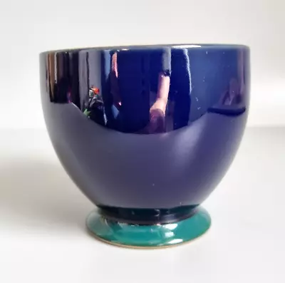 Buy Denby Regatta Open Sugar Bowl Dark Blue & Green Glazed 7cm Excellent Condition • 4.75£