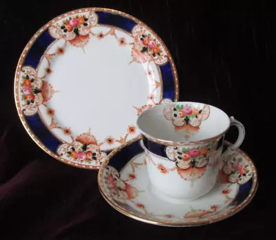 Buy Vintage Thomas Forester Phoenix China Darby Imari Trio - Cup , Saucer & Plate • 12.99£