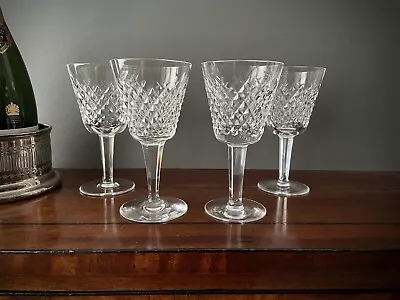 Buy WATERFORD Irish Crystal Claret Wine Glasses | Alana Pattern | Set Of Four • 79.99£