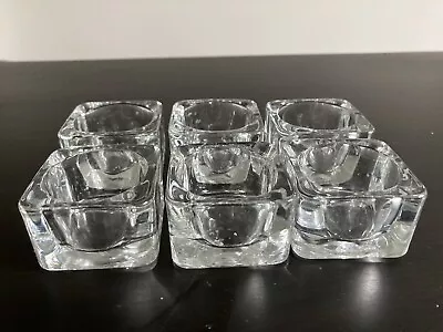 Buy T Light Glass Candle Holders  All 6 • 9.99£