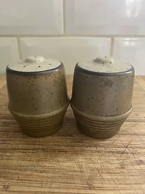 Buy Vintage Purbeck Pottery Salt & Pepper Pots Studland Design • 14.85£