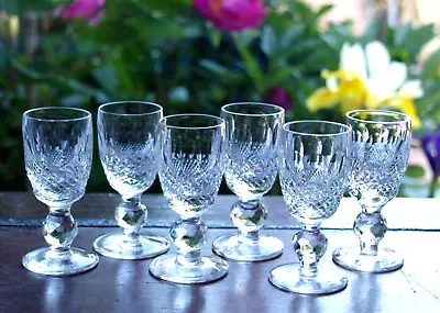 Buy Waterford Crystal Colleen Cordial Glasses Set Of 6 Vintage Mint • 90£