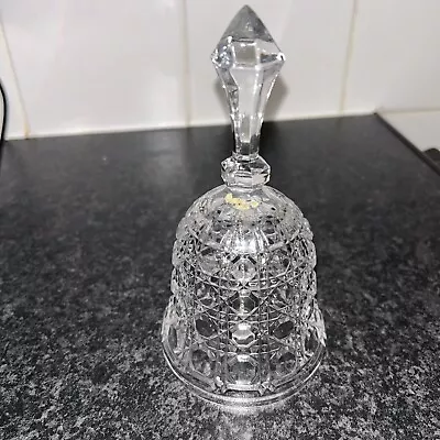 Buy Vintage Style Cut Glass Bell With Clapper • 2.98£