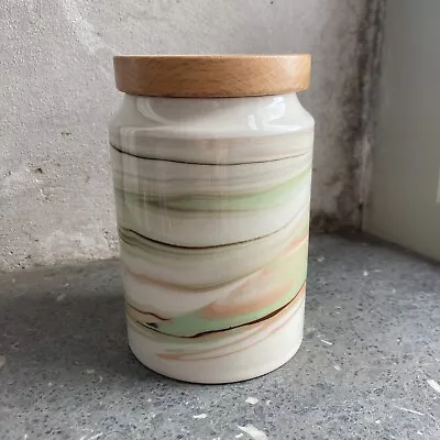 Buy Scotia Ceramics (Isle Of Lewis) Studio Pottery Agate Ware Marbled Storage Jar • 19.95£