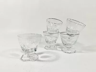 Buy 5x Samuelssons Glas Kosta Crystal Cherry Wine Glasses Swedish Glassware • 41.10£