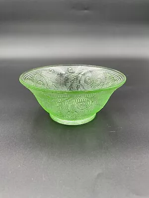 Buy Tiara 1930's Green Depression Era Glassware Bowl • 15.87£