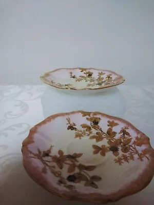 Buy C1889 Hammersley Pair Of Porcelain Saucers • 5£