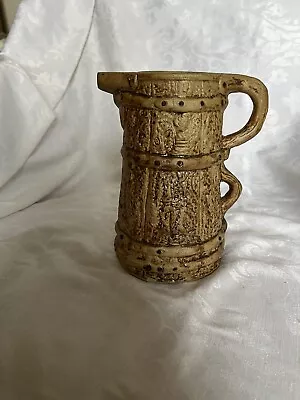 Buy  Collectible Vintage Hillstonia Two Handled Pottery Jug Pitcher  • 15.95£