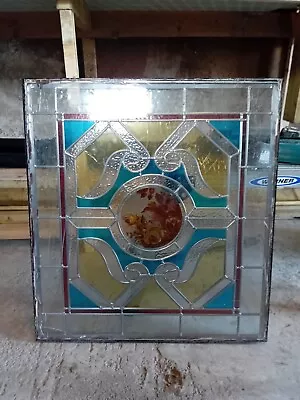 Buy Double Glazed Leaded Coloured Stained Glass Panel For Windows / Doors - Birds • 65£