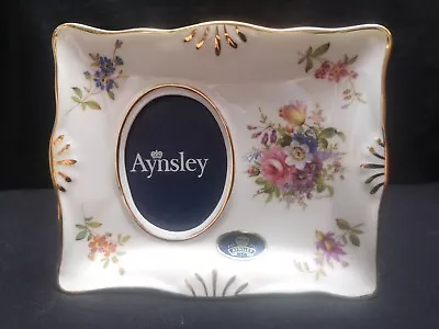 Buy Aynsley Bone China  Howard Sprays  Small Photo Frame • 4.95£