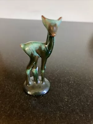 Buy Vintage Blue Mountain Pottery Fawn Deer Standing Figurine Canada 5  PERFECT • 15.83£