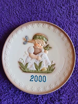 Buy M J Hummel Annual Plate 2000 Series Garden Splendor. Mint Condition And Boxed • 8£