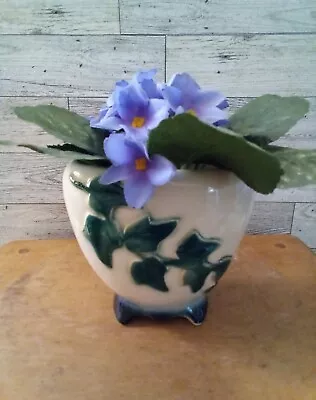 Buy Vntg.Royal Copley Ivy Pottery Vase, MCM, Botanical Decor, Cottage Core, Grandma • 14.86£