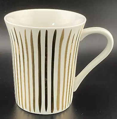 Buy Gold Striped Teavana Fine Porcelain China Mug 2014 • 13.05£
