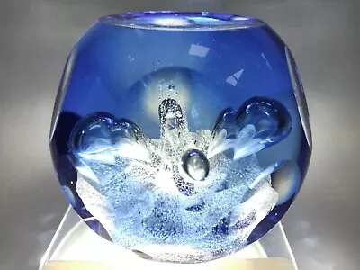 Buy Caithness Glass  MOONFLOWER CELEBRATION  Colin Terris LTD ED Paperweight 177/500 • 39.99£