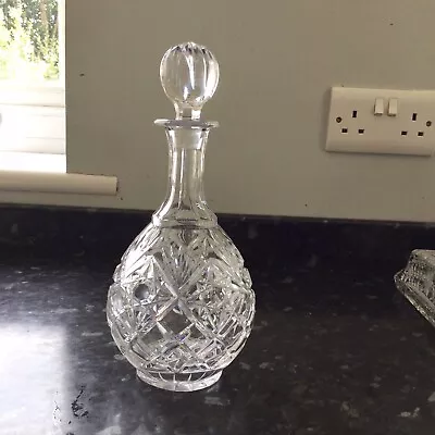 Buy  Crystal Cut Glass Decanter • 6.99£