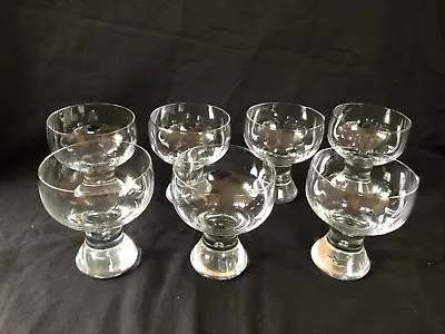 Buy Set Of 7 Kosta Boda Mambo 4,7   Tall Champagne Sherbet Glass Bubble Stem • 200.98£