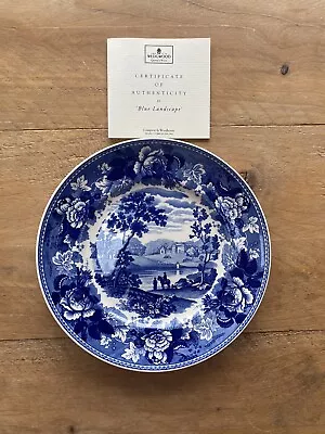 Buy Wedgewood Plate. Blue Landscape.  • 10£