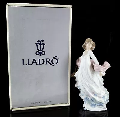 Buy Lladro 'spring Splendour' Girl Lady Dress Flowers Large Figure Model 5898, Boxed • 120£