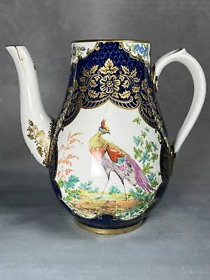 Buy Booths 'Exotic Bird' Pattern Silicon China Coffee Pot C1925 - Cover Absent • 40£