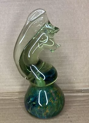 Buy Vintage Mdina Glass Seahorse Paperweight - Sea And Sand Abstract Art Glass 5.5  • 2.99£