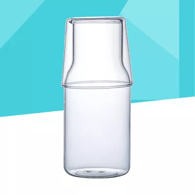 Buy Water Carafe Glass Teapot Cup Set Transparent Tumbler Transparent Glass Teapot • 12.65£