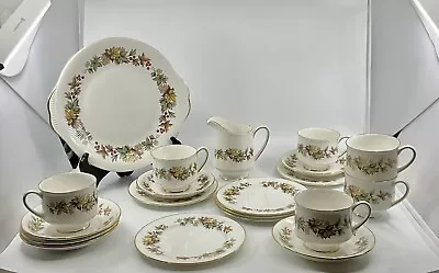 Buy ROYAL STANDARD FINE BONE CHINA  LYNDALE 20 PIECE TEA SET  Sh85 • 27.99£