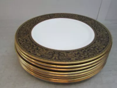 Buy Set Of 8 Minton Grandee Bone China Dinner Plates • 30.40£