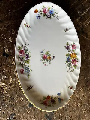 Buy Minton “Marlow”oval Fluted Dish Bone China Made In England • 12£