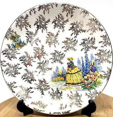 Buy Vintage Royal Harvey  Staffordshire- Decorative Floral 9-inch Plates • 9.99£