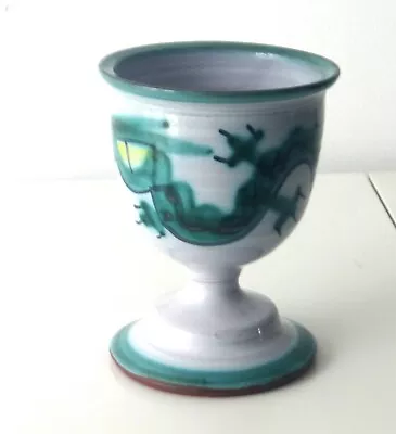Buy Tintagel Pottery Dragon Goblet • 14.99£
