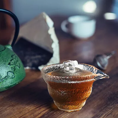 Buy  Coffee Creamers Glass Cup Tea Set Handmade Glassware Dessert Bowl Teapot • 12.95£