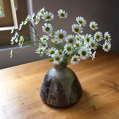 Buy Crich Pottery By Diana & David Worthy Bud Or Posey Vase. Floral Decoration • 24£