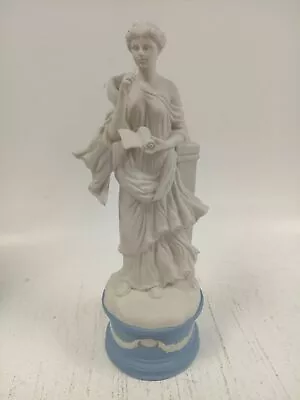 Buy Wedgwood Calliope Figurine Jasperware Powder Blue Limited Muses Collection • 10.99£