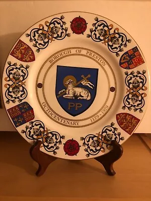 Buy Coalport Octocentenary Plate - Borough Of Preston - Decorative Plate  • 20£