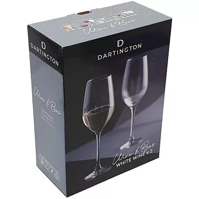 Buy Dartington Crystal White Wine Glasses Set Of 2 • 17.49£