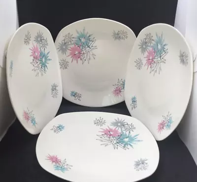 Buy Midwinter “quite Contrary “ By Jessie Tait 6. Dinner Plates 10” Fashion Shape, • 26£