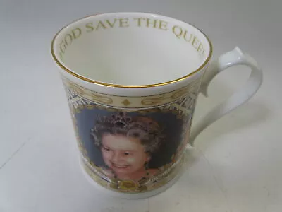 Buy Aynsley Queen Elizabeth II Golden Jubilee Mug Fine Bone China Tea Cup • 10£