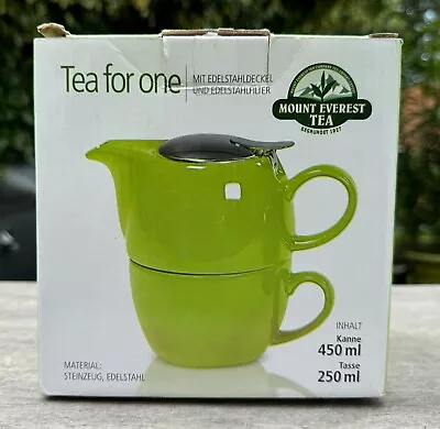 Buy Mount Everest Tea Company Boxed Tea For 1 Set - Teapot & Cup • 5£