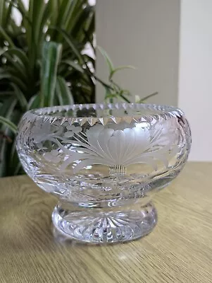 Buy Vintage Royal Brierley Honeysuckle Rose Bowl 6  Excellent Condition Signed 1st • 12.50£