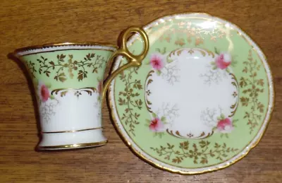 Buy Antique Cauldon England Davis Collamore & Co NY Porcelain Cup & Saucer - K7699 • 37.27£