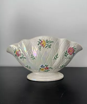 Buy Vintage Maling Ware Mantle Vase Floral Lustre Floral  • 7.50£