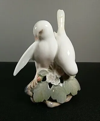 Buy Royal Copenhagen Dove Birds Vintage Figurine Figure 1970s 14cm Tall Damaged • 17.13£