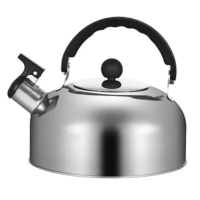 Buy Whistling Kettle Tea Stove Gas Camping Stainless Steel Teapot Kitchen Tea Pot • 7.99£