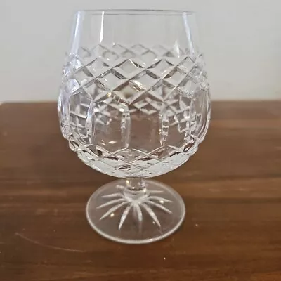 Buy Galway Irish Crystal CLARA Cut Base, Cognac Brandy Snifter Glass, 4 7/8  • 16.77£