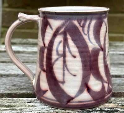 Buy Alan Caiger-Smith Aldermaston Studio Pottery Tin Glazed Ceramic Tankard 1980 • 95£