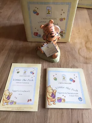 Buy Royal Doulton Winnie The Pooh “tiggers Loveheart” Figurine Friendship Collection • 20£