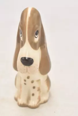 Buy Vintage Szeiler Studio Pottery Basset Hound Dog Figurine Statue Ornament • 14.95£