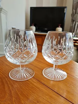 Buy Pair Of Stuart Crystal Tewkesbury Brandy Glasses Unsigned  • 15£